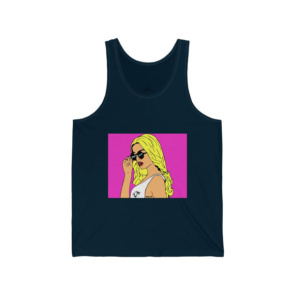 Big B Vibez Navy Blue Tanks