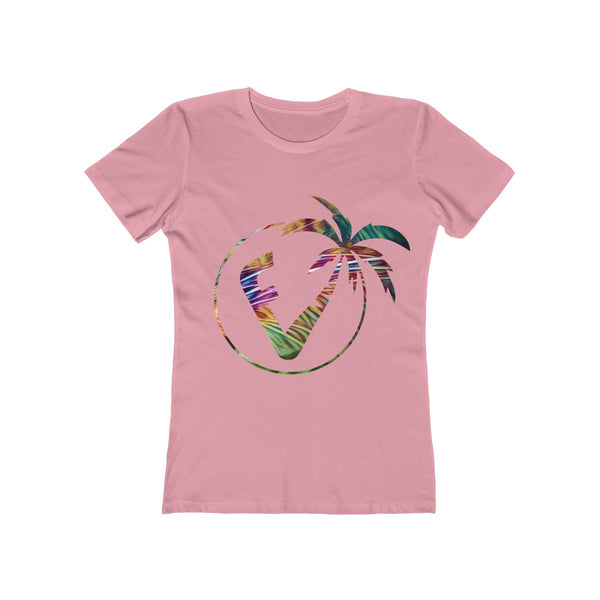 Exotic Vibez Ladies Light Pink T-Shirt