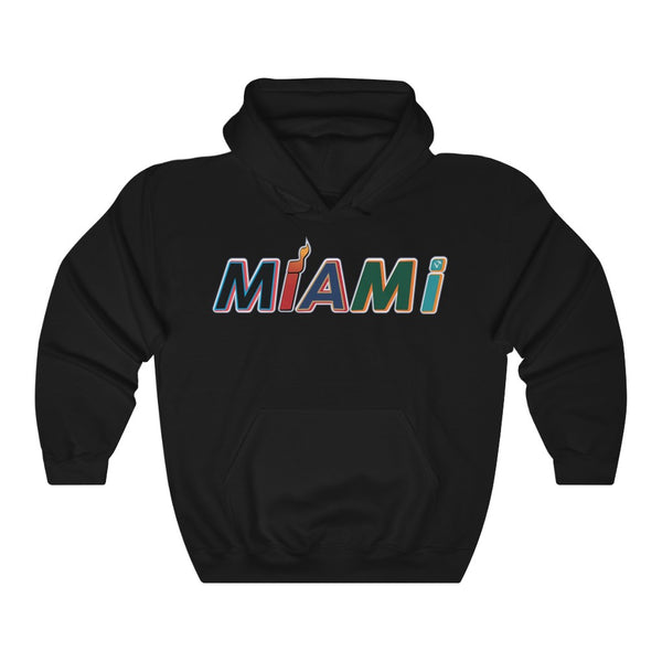 New Era Miami Black Hoodie