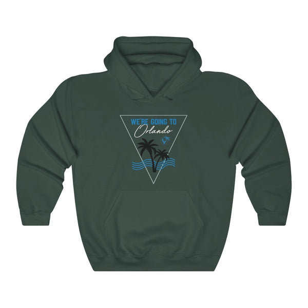We're Going To Orlando Hoodie dark green