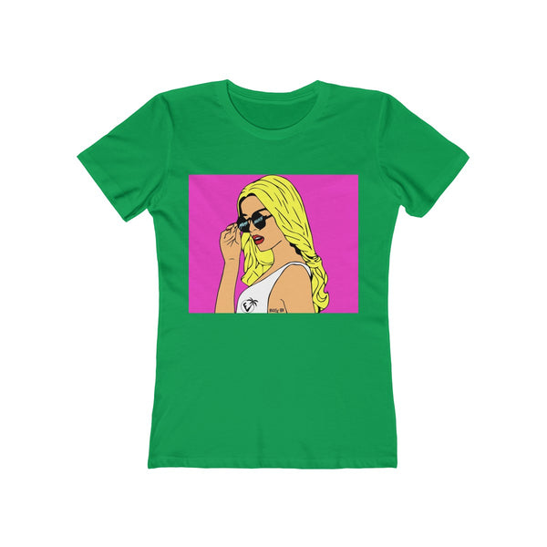 Big B Collaboration Ladies Green T-Shirt
