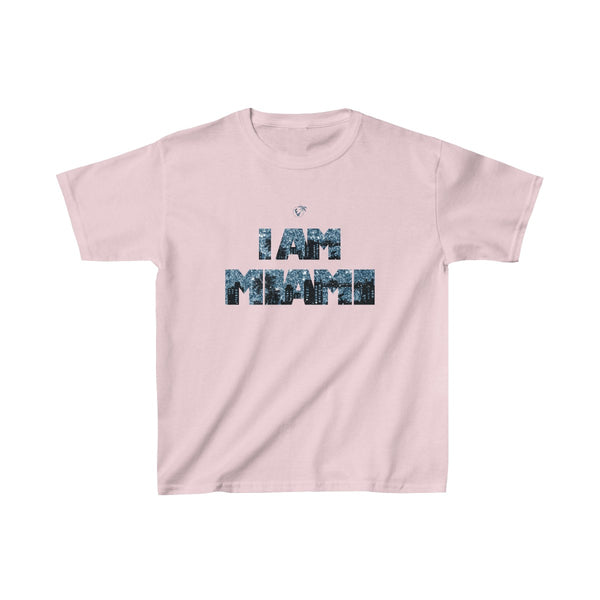 I Am Miami Kids Light Pink T-Shirt
