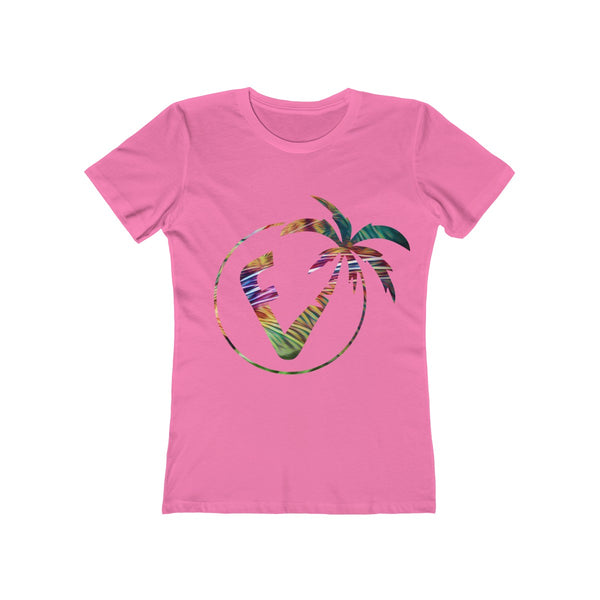Exotic Vibez Ladies Hot Pink T-Shirt