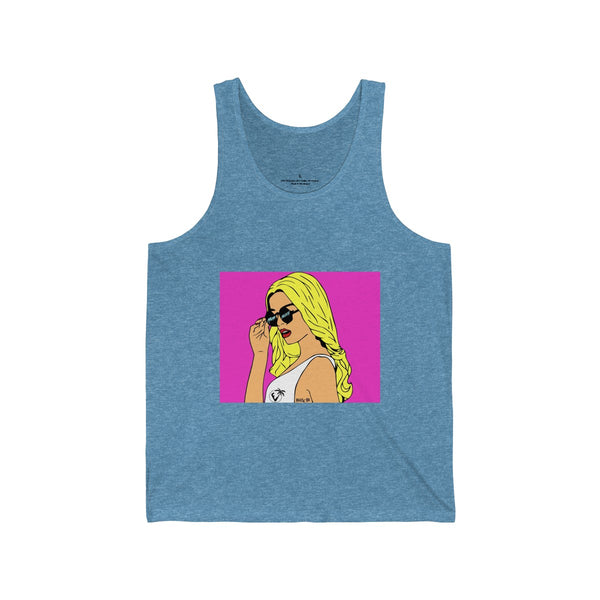 Big B Vibez Aqua Blue Tanks