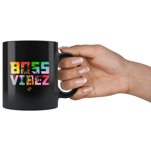 Boss Vibez - 11oz Black Mug