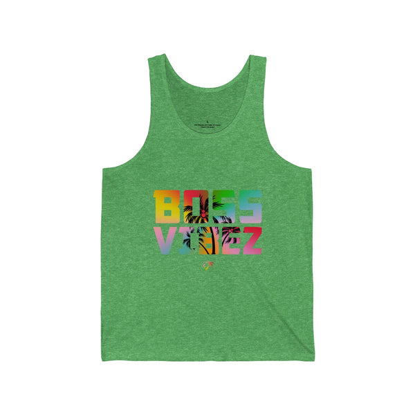 Boss Vibez Green Tanks