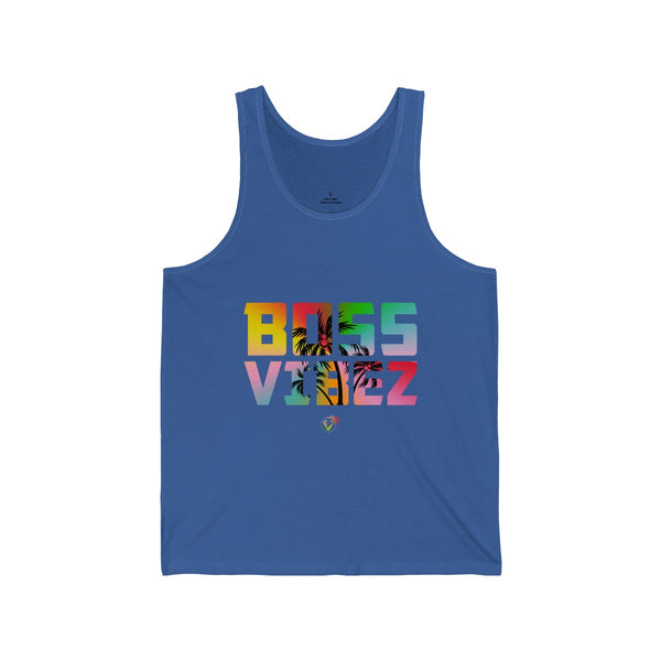 Boss Vibez Royal Blue Tanks