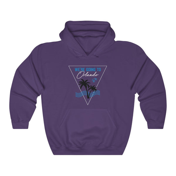 We're Going To Orlando Hoodie purple