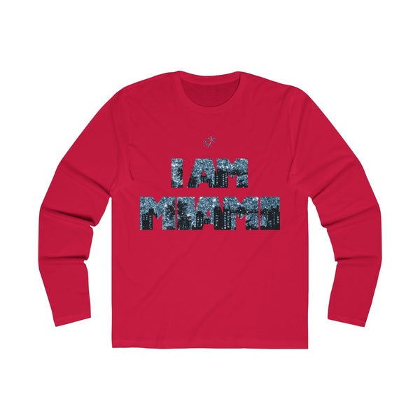 I Am Miami Long Sleeve Red T-Shirt