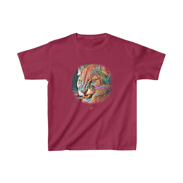 Florida Panther Kids Cardinal Red T-Shirt
