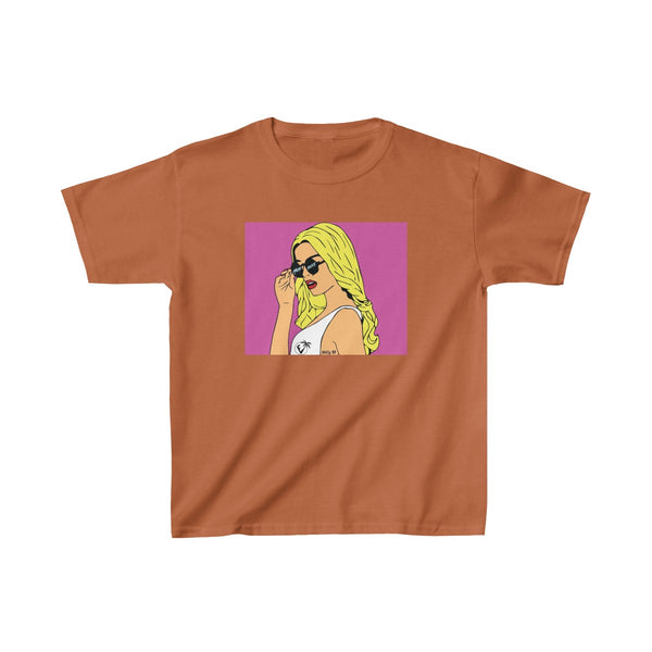 Big B Vibez Kids Orange T-Shirt