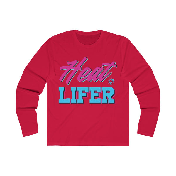 Heat Lifer Long Sleeve Red T-Shirt