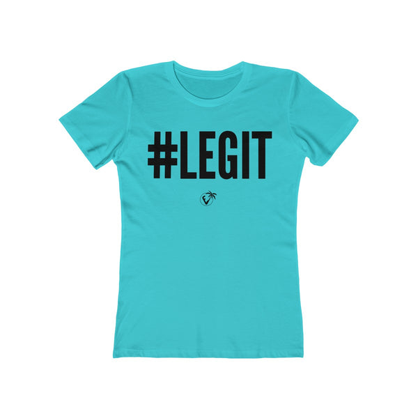 #LEGIT Ladies Tahiti Blue T-Shirt