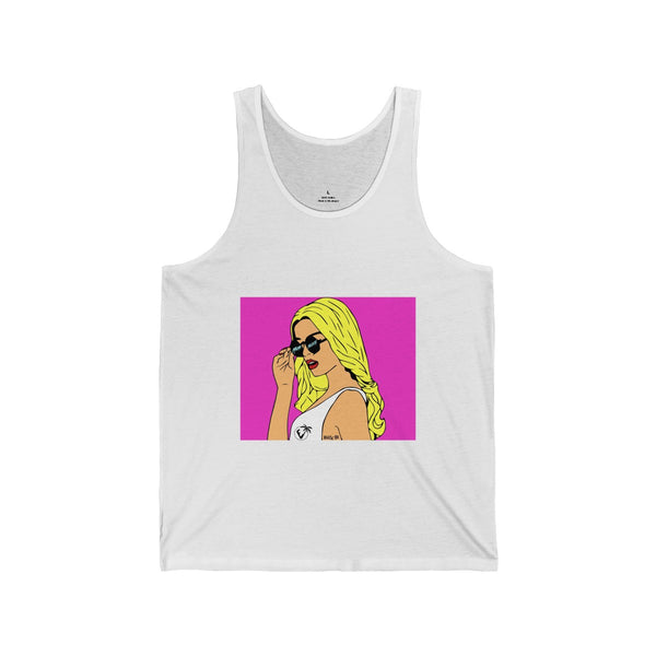 Big B Vibez White Tanks