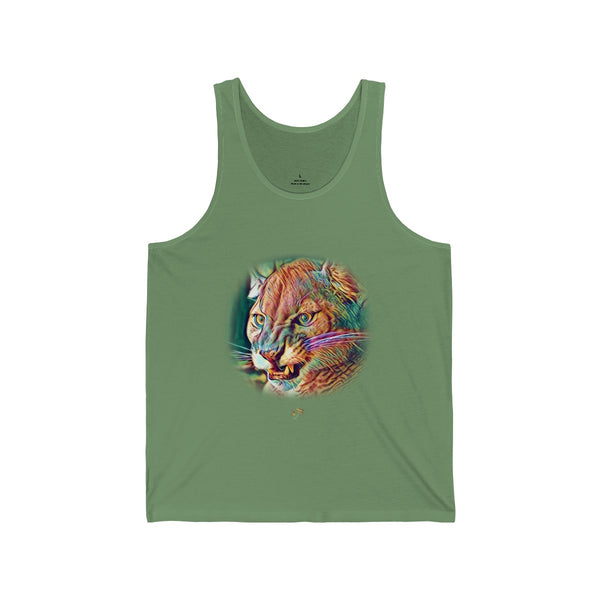 The Florida Panther Leaf Green Tanks