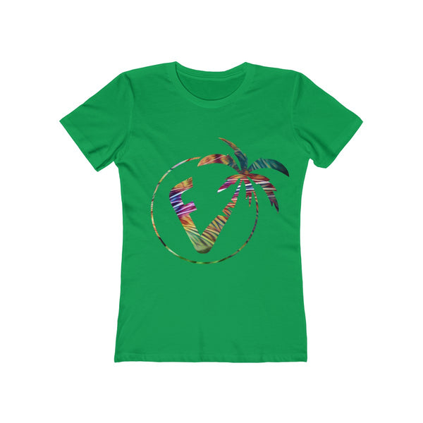 Exotic Vibez Ladies Green T-Shirt