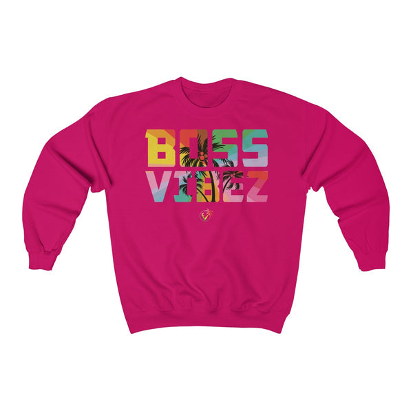Boss Vibez Pink Sweatshirt