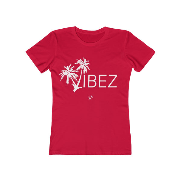 V.I.B.E.Z Ladies Red T-Shirt