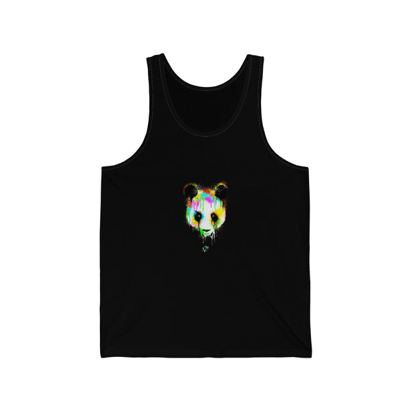 Panda Vibez Black Tanks