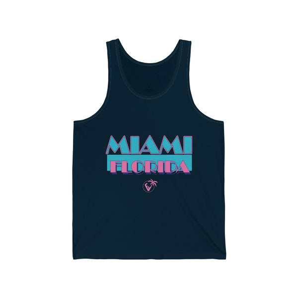 Miami Vice Navy Blue Tanks