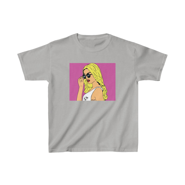 Big B Vibez Kids Grey T-Shirt