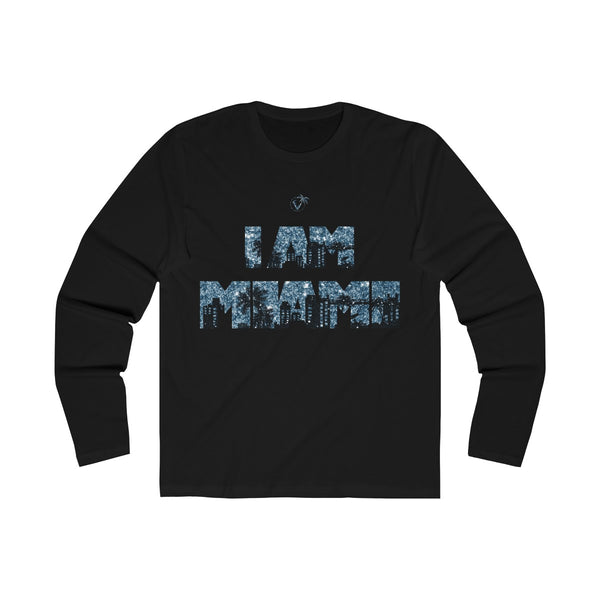 I Am Miami Long Sleeve Black T-Shirt