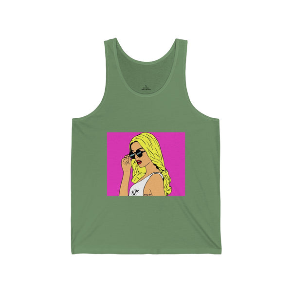 Big B Vibez Leaf Green Tanks