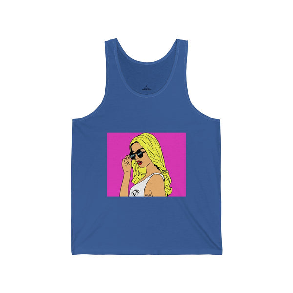 Big B Vibez Aqua Blue Tanks