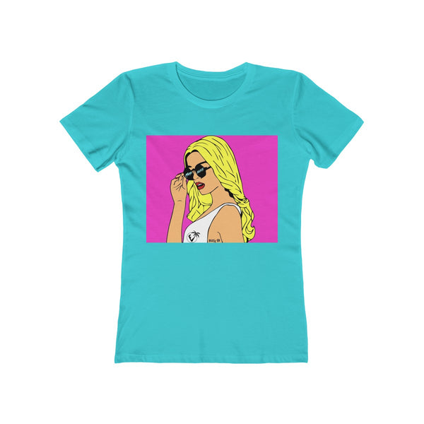 Big B Collaboration Ladies Blue T-Shirt
