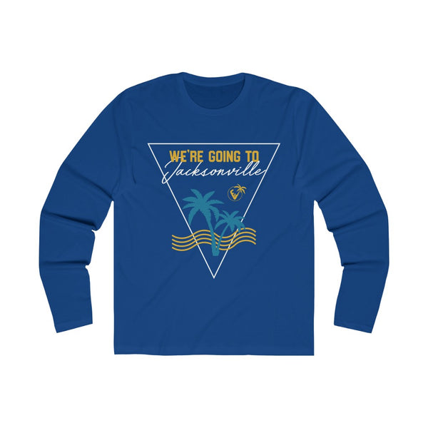 We're Going To Jacksonville Long Sleeve royal blue