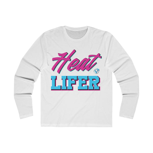 Heat Lifer Long Sleeve White T-Shirt
