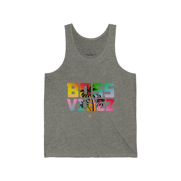 Boss Vibez Grey Tanks