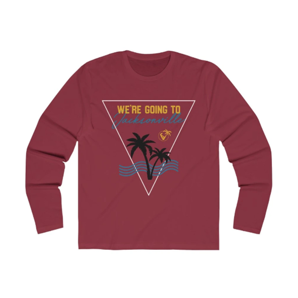 We're Going To Jacksonville Long Sleeve scarlet red