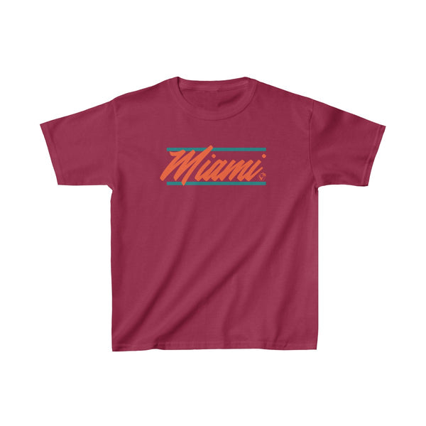 U are Miami Kids Cardinal Red T-Shirt