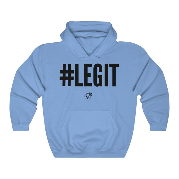 #Legit Hoodie - Carolina Blue