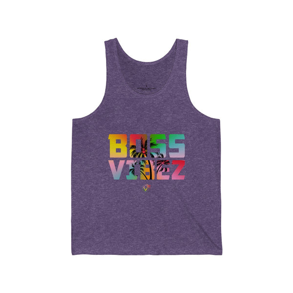 Boss Vibez Purple Tanks