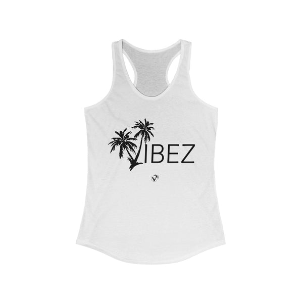 V.I.B.E.Z White Ladies Tank Tops