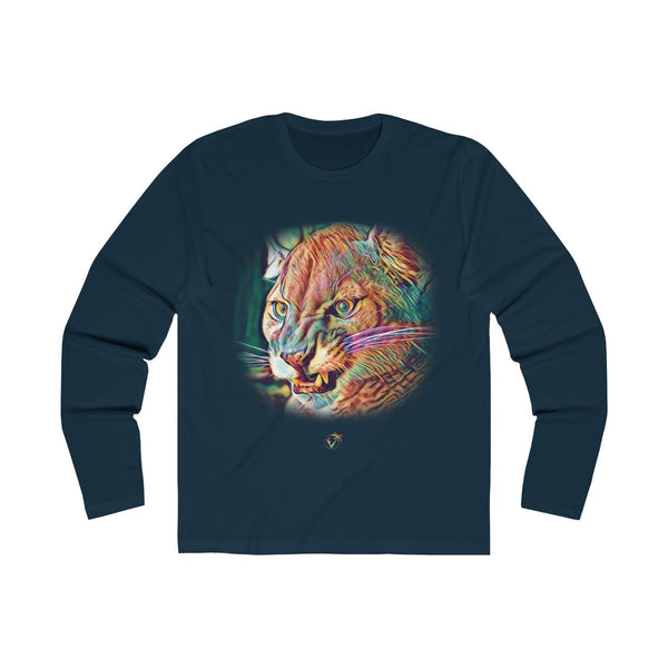 The Florida Panther Long Sleeve Navy Blue T-Shirt