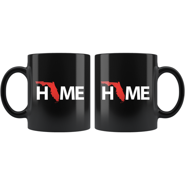Home - 11oz Black Mug