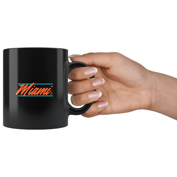 U are Miami - 11oz Black Mug