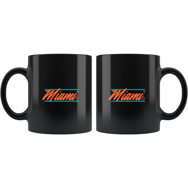 U are Miami - 11oz Black Mug