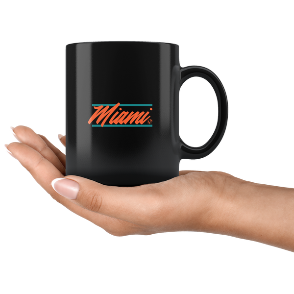 U are Miami - 11oz Black Mug