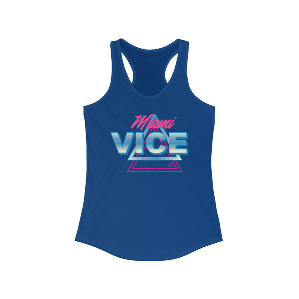 Welcome To Miami Vice Ladies Tank Tops