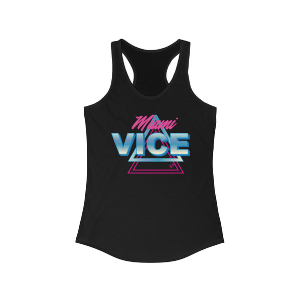 Welcome To Miami Vice Ladies Tank Tops