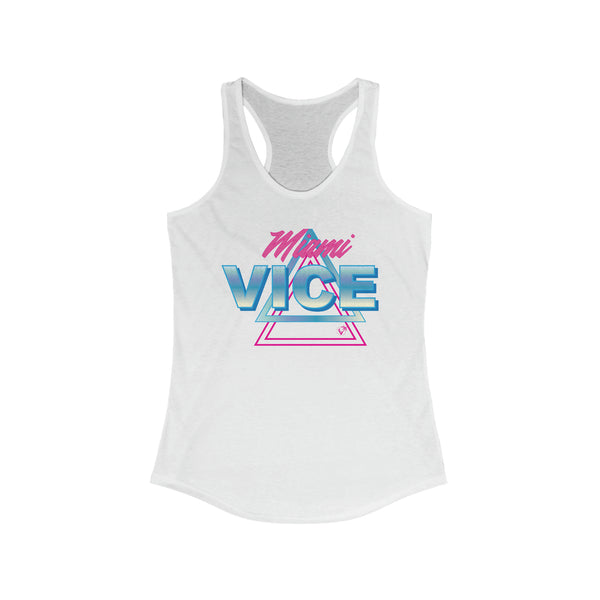 Welcome To Miami Vice Ladies Tank Tops