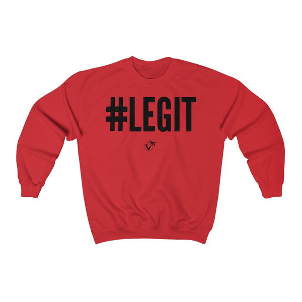 #Legit Red Sweatshirt