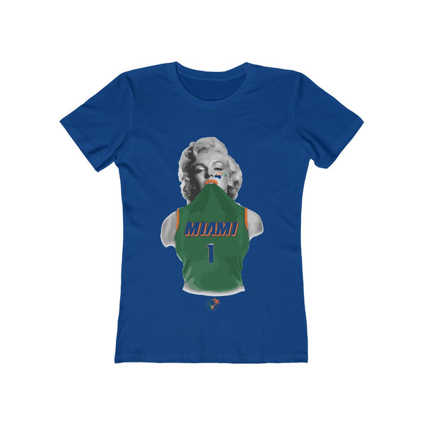Miami Monroe Royal Blue Ladies T-Shirts