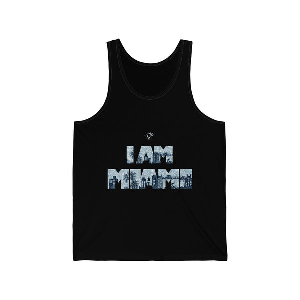 I am Miami Black Tanks
