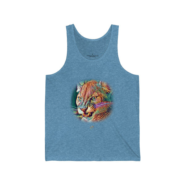 The Florida Panther Aqua Blue Tanks