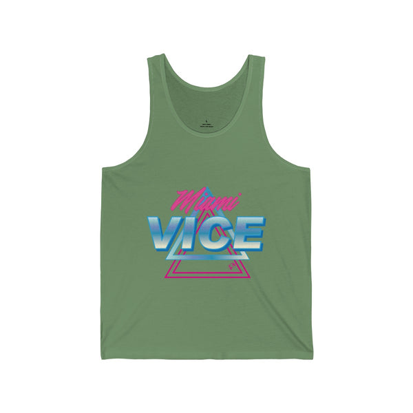 Welcome to Miami Vice Leaf Green Tanks